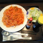 自由軒 - ナポリタン大盛り860円