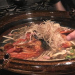 大どころ - ＊主人の短い指を添えましたので、大きさがわかりますかしら。