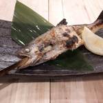 甲州肉炉端 炭とやまなし - 本日の川魚焼き