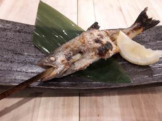 甲州肉炉端 炭とやまなし - 本日の川魚焼き