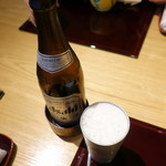 五万石本店 - 瓶ビール670円