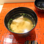 美乃鮨 - 富山湾ランチ3,240円、あら汁