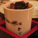 とらふぐ亭 - ひれ酒