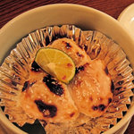 とらふぐ亭 - 白子焼き