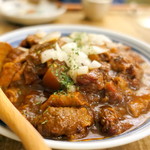 葷酒山門 - 牛スジ味噌煮込み