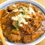 葷酒山門 - 牛スジ味噌煮込み