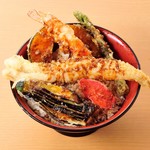 Surprise Ten-don (tempura rice bowl)