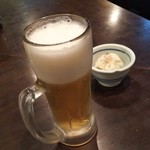 産直鮮魚と日本酒 Uo魚 - 生ビール
