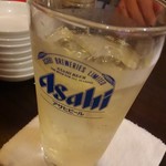 大衆酒場 ゑびす - 金宮ハイボール380円　謎のシロップが入っている