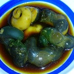 大衆酒場 ゑびす - さざえのきも煮280円