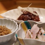 新ばし 星野 - ご飯のお供