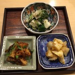 旬菜 おぐら家 - 春の旬菜3種