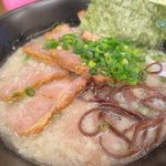 麺家 たか志 - 白とんこつチャーシュートッピング（￥890）