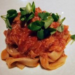 イル アオヤマ - 毛蟹、パスタ