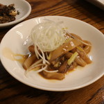 拉麺一匠 DEAD OR ALIVE - イカの塩辛（サービス）