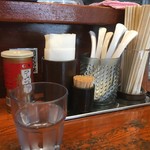 ナルトもメンマもないけれど - カウンター周り