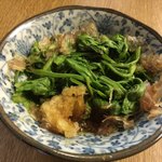 成田家 - 春菊おろしポン酢