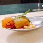 SALONE 2007 - 2018.5.  Ristretto/味覚の濃縮 ホタテ・ンドゥイヤ・パプリカ