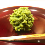 銀座 しのはら - ヨモギきんとん