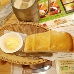 Komeda Kohi Ten - アイスミルクコーヒー＆モーニングトースト