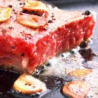 オージービーフステーキランチコースA