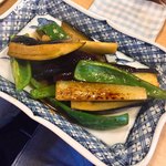 すみれ - 長なすピーマンいため