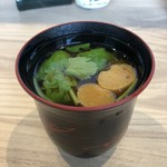 日本橋 粋 - ランチ味噌汁
※2018.05