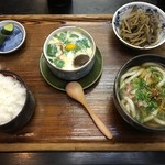 そば辰 - 茶わんむし定食