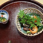 料理どころ 翠笑 - 先付け、八寸