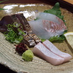 料理どころ 翠笑 - 石鯛鰹タタキ間八