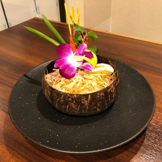 スウィーティーの清涼感☆アジアの風感じる青パパイヤのサラダ＊