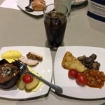South African Airways Premium Lounge - 料理写真:ラウンジめし