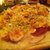 ロッソ エ ビアンコ - 料理写真:海老とベーコンのホワイトソースピッツァ