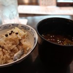 銀座ろくさん亭 - 本日の釜飯