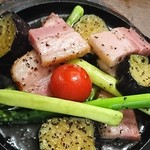 花あかり - 茄子ベーコン