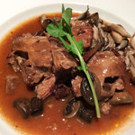 丿貫 - 丿貫(仏産仔牛と茸の赤ワイン煮込み)