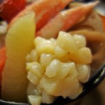 寿司芳 - 酢飯の上は旬の生シラス