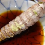 寿司芳 - 江戸前のシャコ。 甘くて旨し