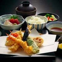 さしみ天ぷら定食〜お刺身付き！〜