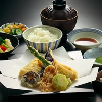 精進天ぷら定食