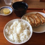 あおぞら銭函3丁め - ３粒定食ご飯少な目　660円