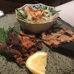 珍味三種盛り合わせ