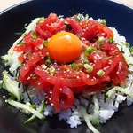 丼ダイニングライズ - まぐろユッケ丼