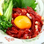 丼ダイニングライズ - 馬刺しユッケ