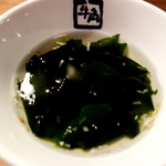 yakinikugyuukaku - 若芽スープ