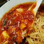 麺屋 愛心 - 香辣麻婆は激辛！！