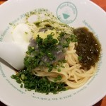 麺屋 六感堂 - 冷製生しらすのぶっかけ