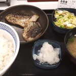 吉野家 - 炙り塩鯖定食　690円