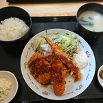 畔 - ミックスフライ定食