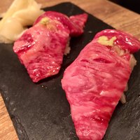 六本木焼肉　Kintan - 【肉刺し】 ・黒毛和牛サーロインの握り